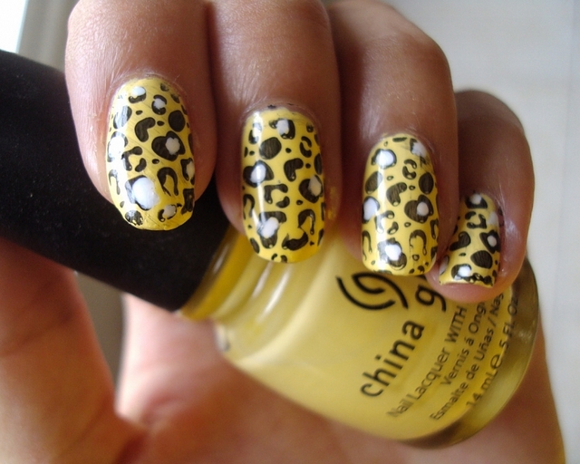 Summer Leopard Print Nail Art Collection
